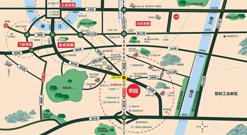 区位图